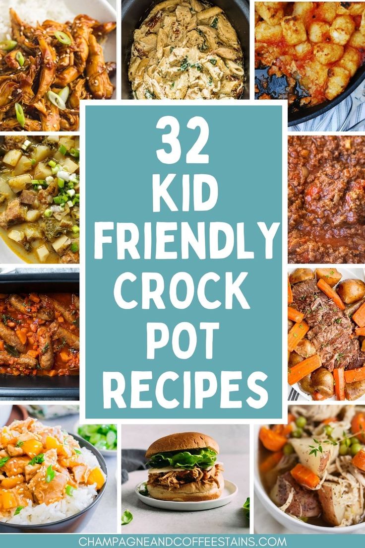 crock pot meal recipes with images of meals Kid Friendly Crockpot Recipes, Crockpot Recipes For Kids, Chicken Panini Recipes, Crockpot Recipes Ground Beef, Crockpot Recipes Chicken, Chicken Panini, Chicken Breast Crockpot Recipes, Healthy Casserole, Crockpot Chicken Breast