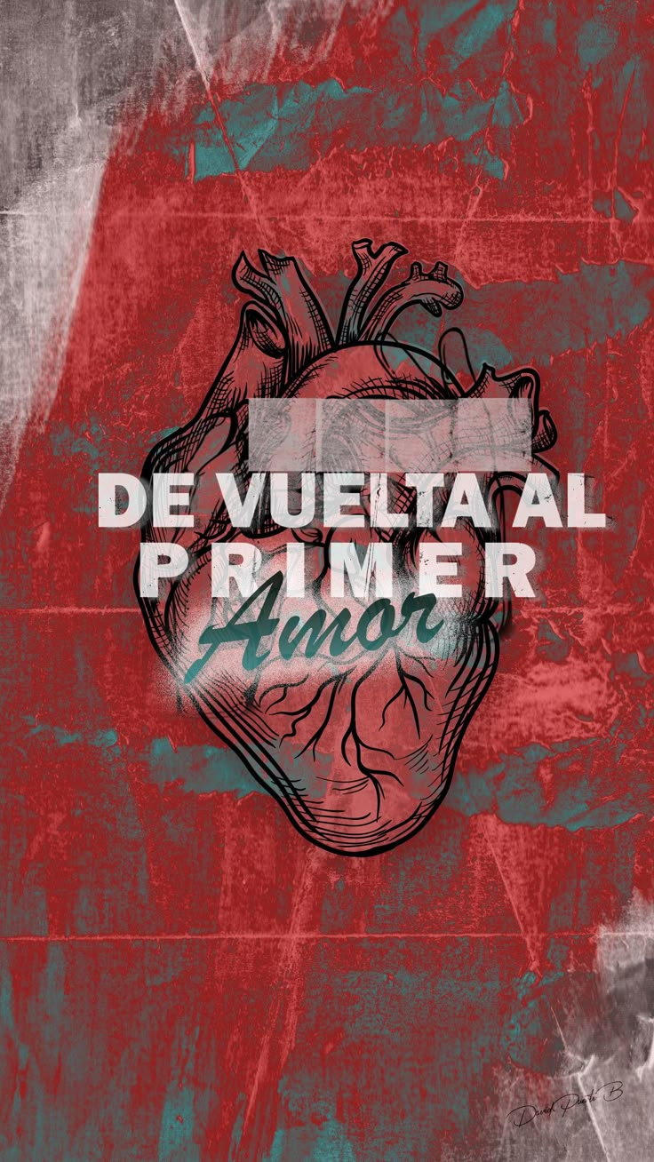 a poster with the words de vuetaal primer and an image of a heart