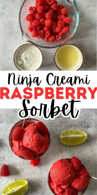 Ninja Creami Sorbet, Sour Patch Candy, Raspberry Sorbet Recipe, Fruit Sorbet Recipe, Ice Cream Maker Recipes Healthy, Ninja Ice Cream Recipe, Protein Ice Cream Recipe, Recipes Low Calorie, Sorbet Is