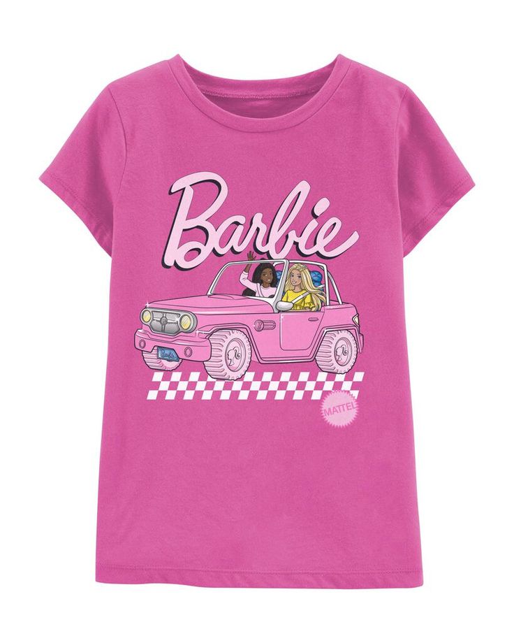 Come on, Barbie! Let's go party in this tee. Cute Kid Clothes, Carter Kids, 1 Piece Swimsuit, Kid Clothes, Pink Kids, Swimwear Girls, Christmas Tees, Dr Seuss