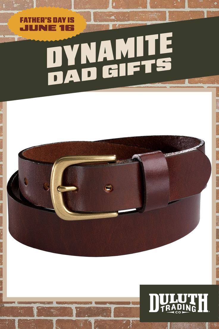 The Everyday Work Belt from Duluth Trading Company is your level best value, with a tough premium leather strap and antiqued finish brass buckle. Leather Belt With Brass Buckle As Gift, Adjustable Leather Belt Buckles With Brass Hardware, Classic Brown Belt Buckles For Gift, Classic Brown Belt Buckles As Gift, Classic Brown Belt Buckle For Gift, Classic Brown Belt Buckle As Gift, Classic Brown Belt Buckle Gift, Classic Vintage Brown Belt Buckle With Brass Detail, Brown Brass Buckle Belt Buckles For Gift