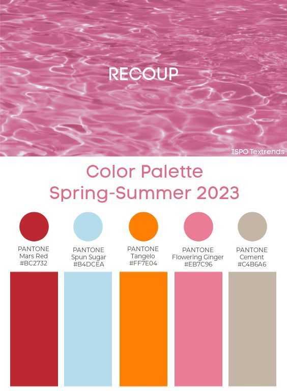 the color palette for spring - summer 2013