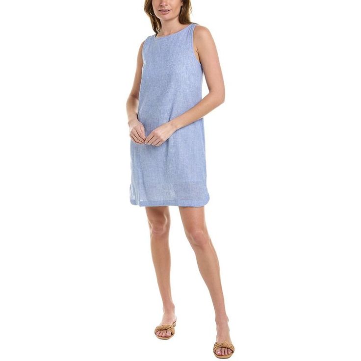 Color/Pattern: Blue Butterfly Approximately 36in From Shoulder To Hem Model Is 5'11 And Is Wearing A Size Small. Measurements May Vary Slightly By Size. Keyhole Button Closure Shell: 55% Linen, 45% Cotton Lining: 100% Cotton Machine Wash Imported Blue Linen Mini Dress For Vacation, Blue Relaxed Fit Midi Dress For Vacation, Blue Linen Midi Dress For Brunch, Casual Linen Mini Dress For Brunch, Casual Linen Mini Dress For Daytime, Blue Linen Sundress For Vacation, Chambray Shirt Dress, Midi Sundress, Cotton Sundress