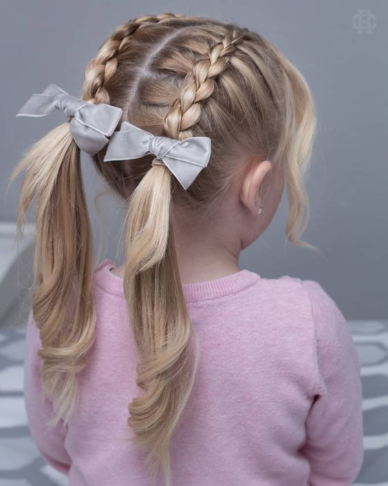 Girl Hair Dos, Kid Hairstyles, Girl Hair Styles, Kid Hair, Toddler Hairstyles, Toddler Hairstyles Girl, School Hair