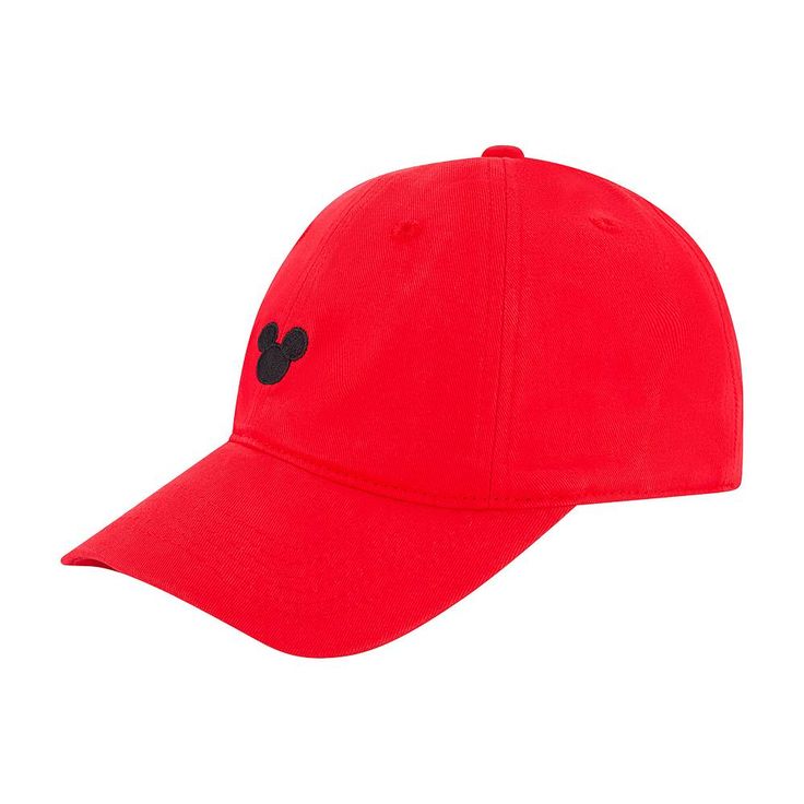 Step into the enchanting world of Disney with our Disney Mickey Adjustable Baseball Embroidery Cap – a timeless accessory that brings the iconic charm of Mickey Mouse to life! This cap is a symbol of laughter, friendship, and the enchantment that only Disney can provide. Celebrate the legacy of Mickey Mouse with a cap that goes beyond fashion – it's a tribute to the enduring spirit of a character that has captured hearts worldwide. ©Disney Click on this MEN'S GUIDE to find the perfect fit and mo Adjustable Mickey Mouse Cap, Mickey Mouse Baseball Cap, One Size Fits Most, Red Mickey Mouse Adjustable Hat, Disney Adjustable Baseball Cap, Adjustable Disney Baseball Cap, Adjustable Red Mickey Mouse Hat, Disney Adjustable Cap, Adjustable Disney Cap, Red Themed Cap Hat