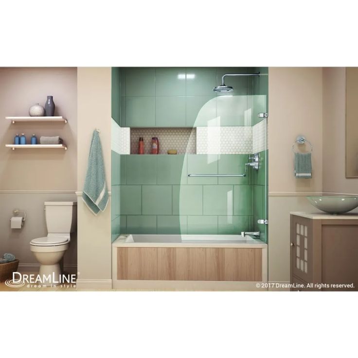 a bathroom scene with focus on the bathtub and shower stall, toilet and sink