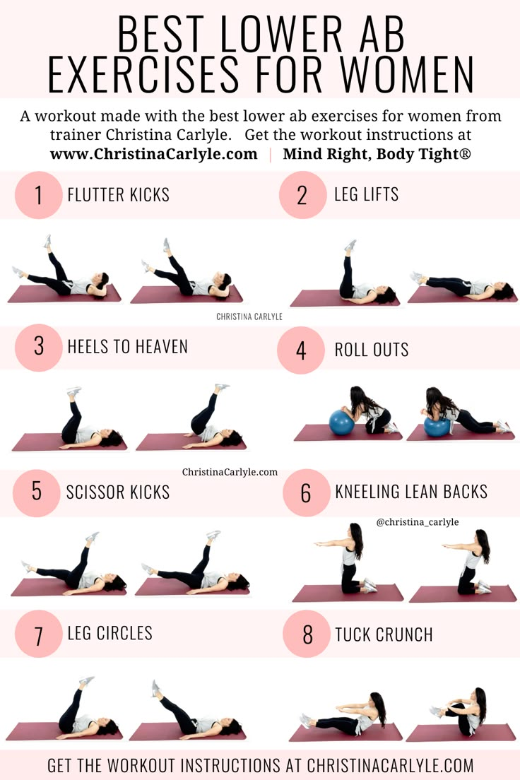 the best ab exercises for women