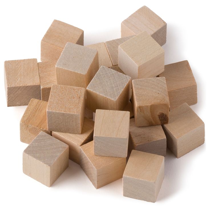 a pile of wooden blocks sitting on top of each other