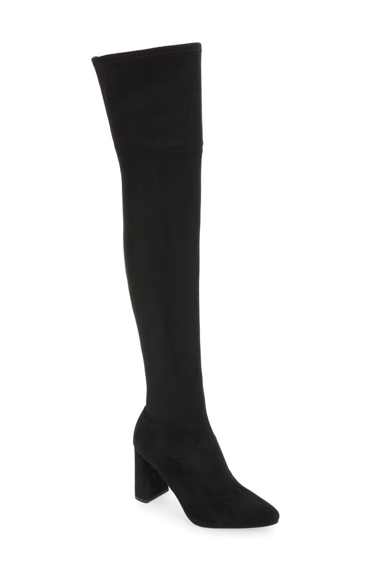 A slender block heel and softly pointed toe liven up this thigh-high boot that makes every step feel like a commanding pose. Style Name:Jeffrey Campbell Parisah Over The Knee Boot (Women). Style Number: 6098492. Available in stores. Dream Accessories, Forest Core, Dream Things, Ideal Closet, 16 Birthday, Dr Wardrobe, Digital Closet, Chic Shoes, Pose Style