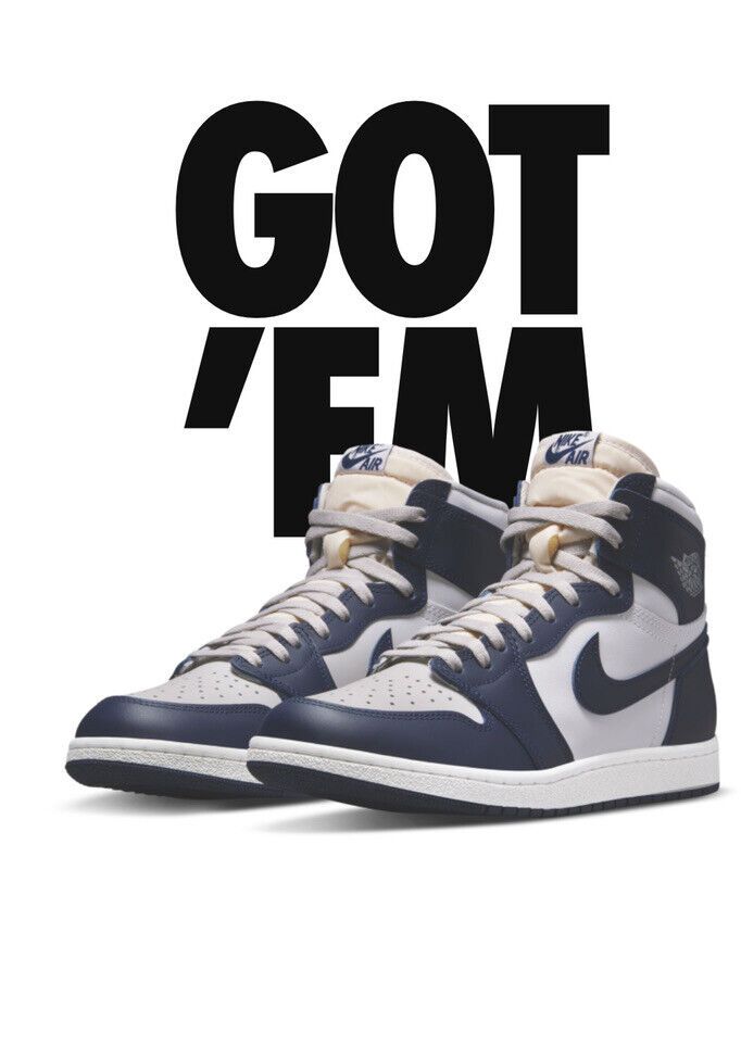 Air Jordan 1 Retro High '85 Georgetown SIZE 8-13 PREORDER BQ4422-400. Jordan 1 Georgetown, Air Vapormax Plus, Nike Air Jordan 11, Air Jordan 1 Retro High Og, Air Jordan 11, Air Jordan 1 Retro, Jordan 1 Retro High, Hummel Sneaker, Jordan 11