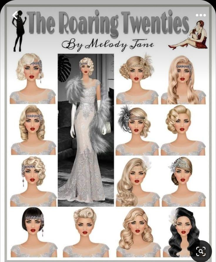 1920s Hair Hat, 20’s Prom Dress, Gaspy Outfits Roaring 20s, 1920s Bridal Headpiece, Great Gatsby Attire For Women, 1920s Wedding Hair Long, Roaring 20s Womens Hair, 1920 Long Dress, 1920s Formal Hair