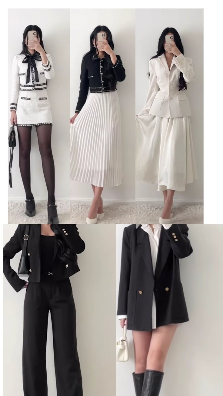 Kdrama Professional Outfits, Shein Woman Outfits, Korea Business Outfit, Feminine Boss Outfit, South Korea Clothes Korean Fashion, Luxury Women Style, Kdrama Elegant Outfit, Korean Fashion Kdrama, Its Ok Not To Be Ok Outfits