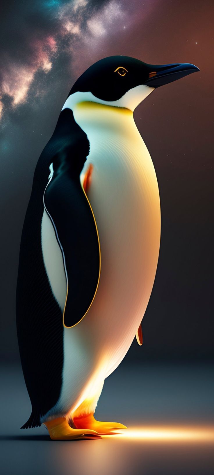 an image of a penguin that is standing up