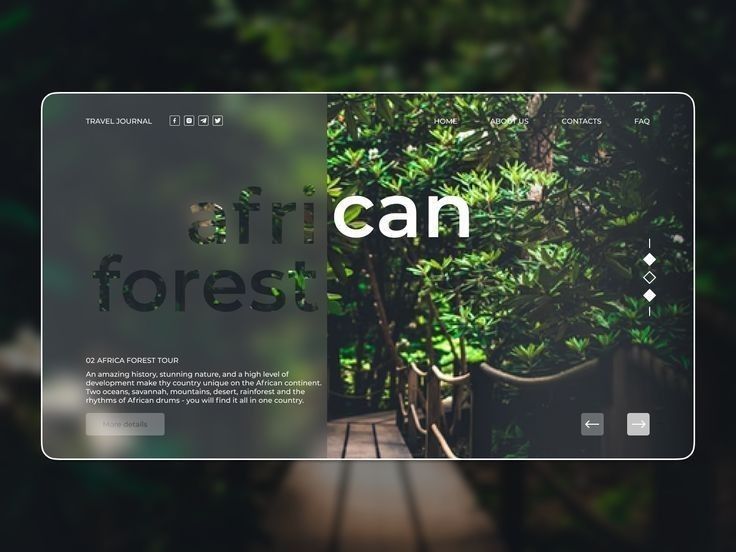 an image of a website page with trees in the background