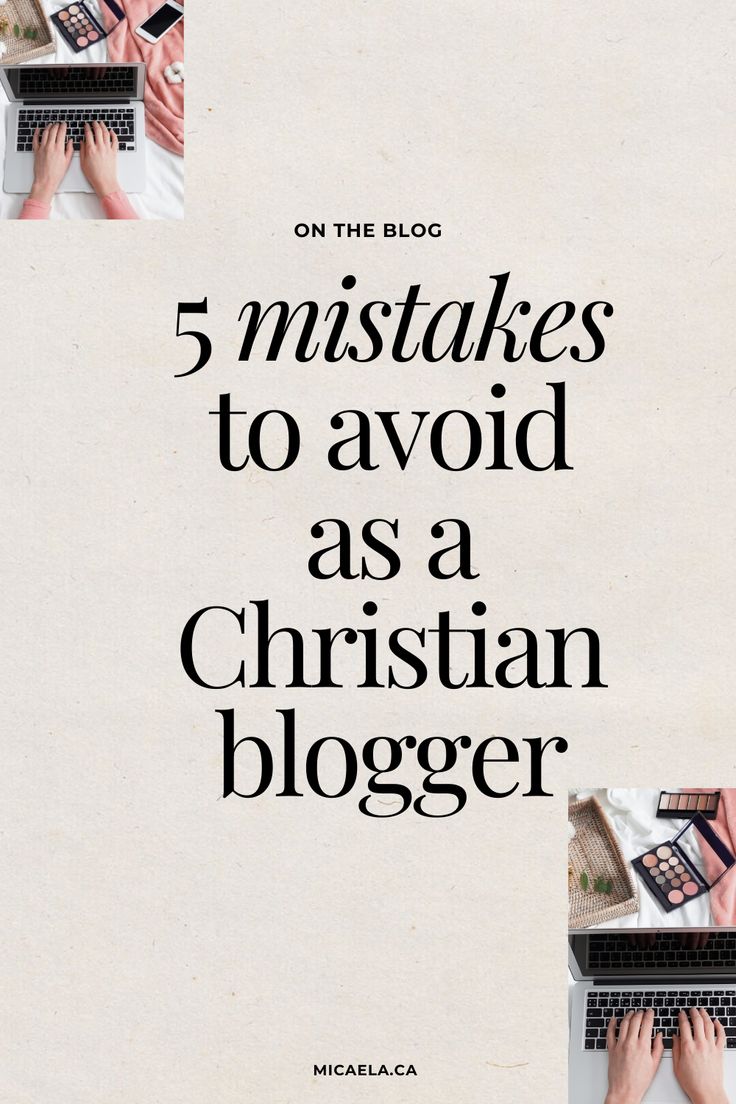 someone is typing on their laptop with the caption, 5 minutes to avoid as a christian blogger