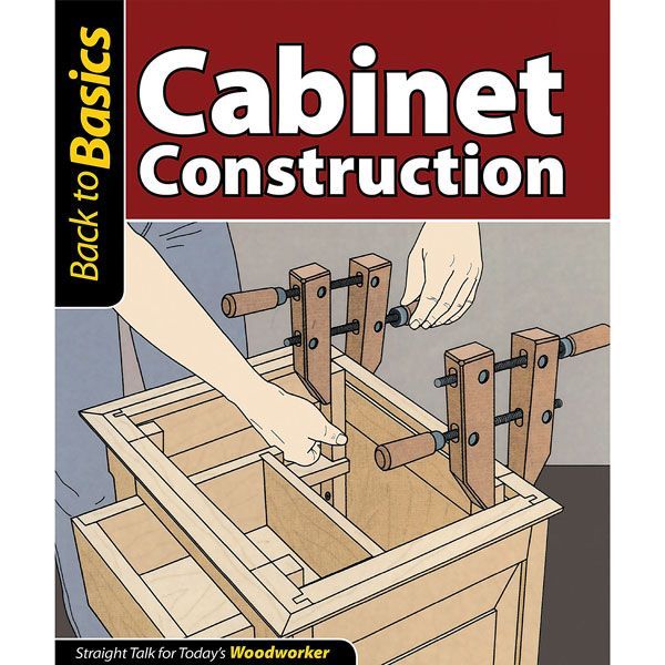 the book is about how to build a cabinet with woodworking tools and instructions for beginners