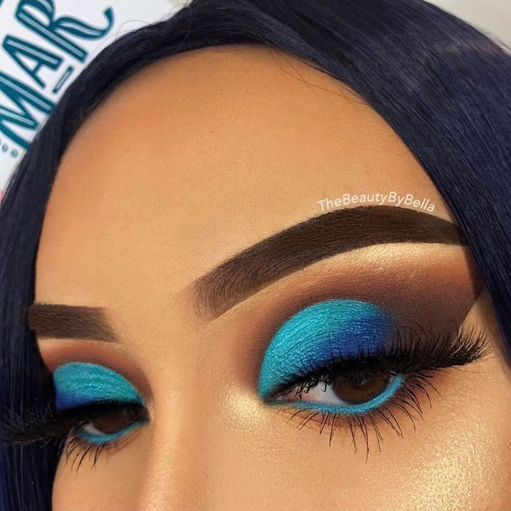 Maquillage On Fleek, Drag Make-up, Colorful Eye Makeup, Makeup Eye Looks, Creative Eye Makeup, Make Up Inspiration, Face Beat, Eye Makeup Art, Makeup Obsession