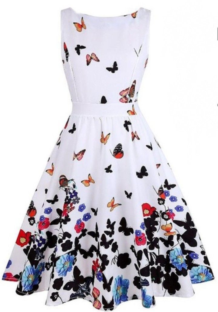 Dress Nigth, Very Short Dress, Floral Tea Dress, Dresses 1950s, Garden Party Dress, Rockabilly Dress, Cap Dress, Fashion Deals, Teenager Outfits