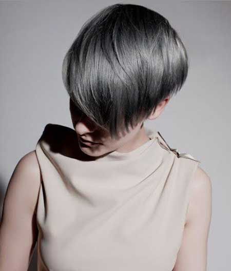 Ash Gray Dark Grey Hair, Grey Hair Dye, Short Grey Hair, Punk Hair, Short Hair Color, Grey Hair Color, Hair Color Trends, Love Hair, Gray Hair