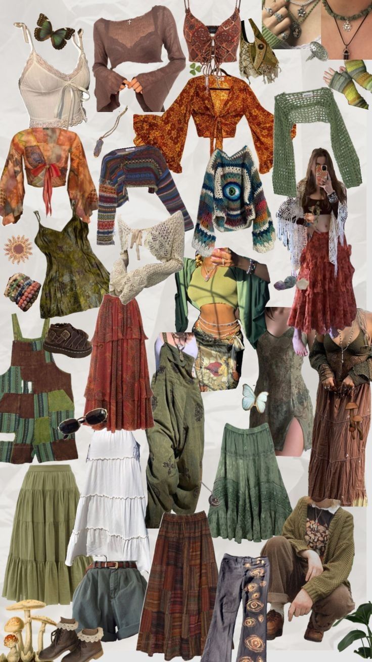 Modest Boho Outfits, Bisexual Outfits, Hippie Fits, Looks Hippie, Earthy Girl, Boho Fits, Look Boho Chic, Moda Hippie, Mac Demarco