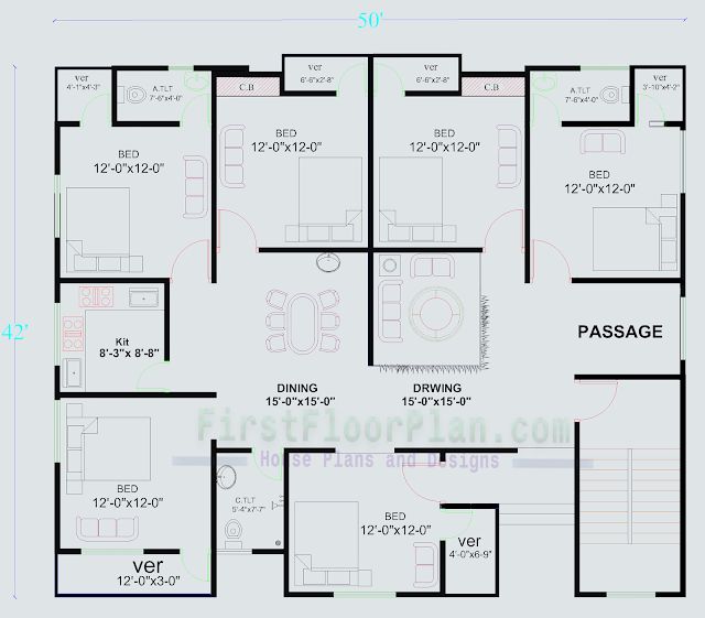 Village House Plan । 2000 SQ FT 2000 Sq Feet House Plans, 2100 Sq Ft House Plans 4 Bedroom, House Plan 2000 Sq Ft, 2000 Sq Ft House Plans One Level, 2100 Sq Ft House Plans, 2000 Sq Ft House Plans, Villa House Plans, 3 Bedroom Home Floor Plans, 2000 Sq Ft House