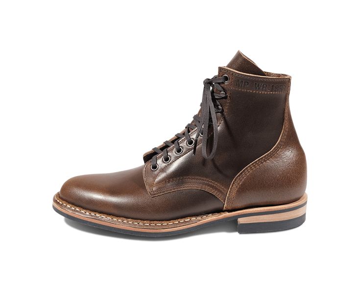 The MP honors our long and proud history of shoeing military men. Modeled after American infantry boots during WWII, but updated with a sleek one-piece backstay, this stylish boot boasts the durability and longevity of its heavy armored namesake with the chiseled jaw and cap-toe of a high end street boot, for a combination of old world quality and new world swagger unavailable anywhere else on the market. Take it to the field, or wear it on the streets: the M1 will outlast the competition. Model