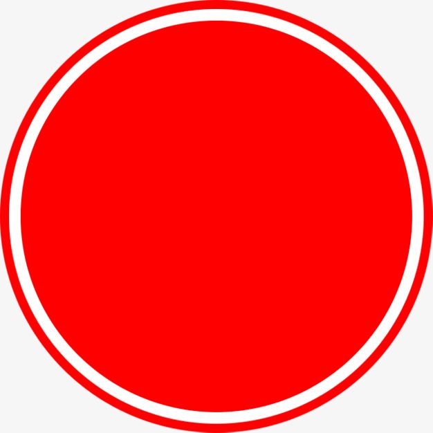 a red circle with white lines in the center, on a white background png