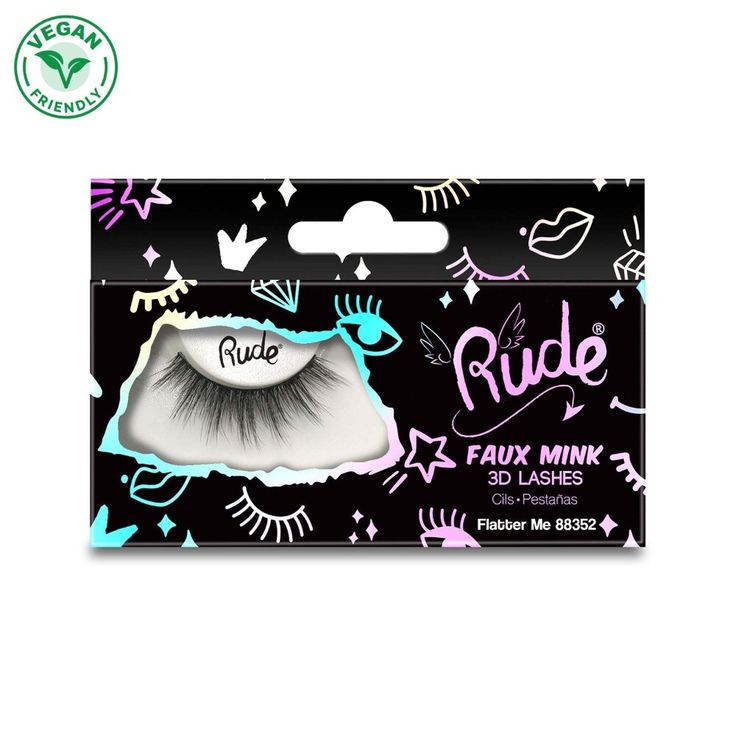 RUDE Essential Faux Mink 3D Lashes Enhance your makeup game with RUDE Essential Faux Mink 3D Lashes. These full and fluffy Faux Mink lashes feature a translucent band, adding a touch of flirty allure to your look. Achieve a romantic makeup style effortlessly with these cruelty-free and vegan lashes. Applying them is a breeze - simply follow the easy steps using tweezers for a seamless blend onto your lash line. Full and fluffy Faux Mink lashes Translucent band for a flirty, romantic makeup look Cruelty-free and vegan Tinted Eyebrow Gel, Whatever Forever, Romantic Makeup, Hair Care Kits, Eyebrow Serum, Makeup News, Cheek Palette, 3d Lashes, Faux Mink Lashes