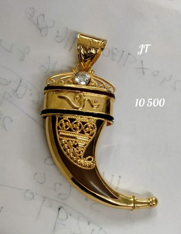 Tiger Nail Pendant Design For Men In Gold, Tiger Nail Pendant Design For Men, Nail Pendant Design, Tiger Nail Pendant Design, Pendant Design For Men, Nail Gold Design, Mahindra Major Jeep, Rajput Jewellery, Nail Gold