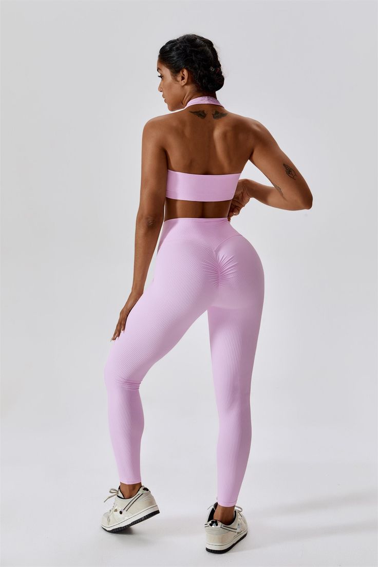 Discover our Ribbed Scrunch Butt Leggings – the ultimate blend of style and performance. With a high-waisted fit, these leggings offer both comfort and a flattering silhouette. The scrunch butt detail enhances your curves, while the ribbed performance fabric ensures top-notch quality. Elevate your activewear with these stylish leggings. Features: Body hugging fit High waisted, compressive waistband Designed for every workout Squat proof Fabric: Seamless ribbed fabric Super soft & comfy Four-way Solid Color Stretch Workout Activewear, Solid Athleisure Activewear With Stretch, High Stretch Seamless Pants For Workout, High Stretch Seamless Workout Pants, Fitted Seamless Sports Leggings, Solid Color Athleisure Squat Proof Leggings, Solid Athleisure Squat Proof Leggings, Athleisure Yoga Pants, Squat Proof, Solid Squat Proof Athleisure Leggings