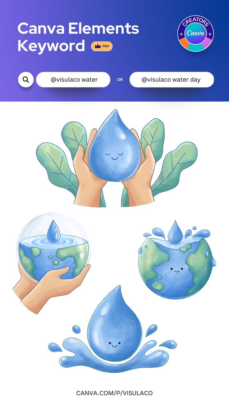 an image of water and earth in the hands