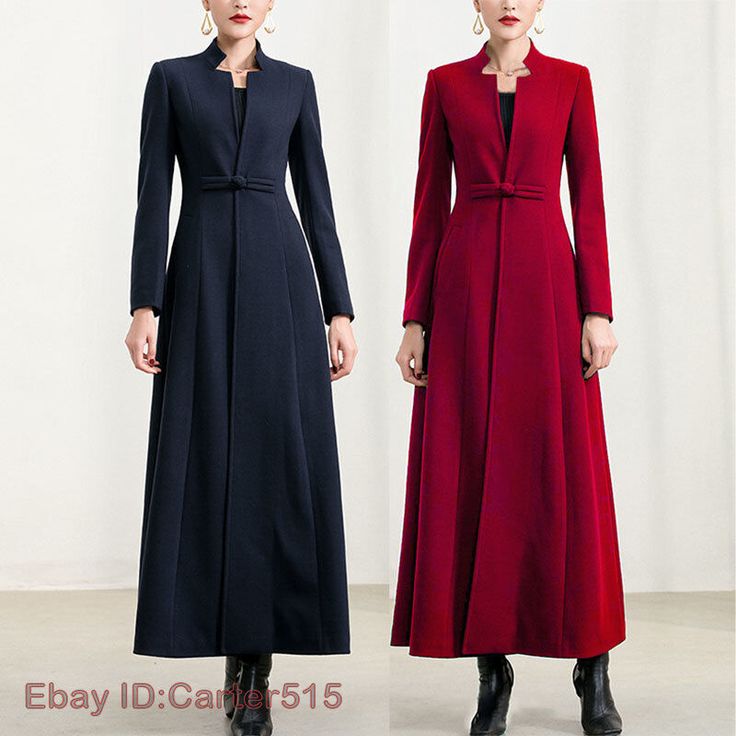 Royal Outfit, Maxi Coat, Royal Outfits, Jacket Parka, Long Maxi, Coat Fashion, Air Mail, Stand Collar