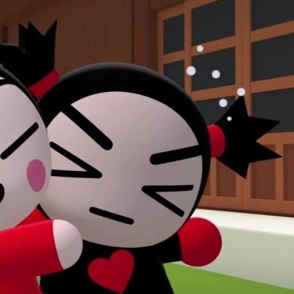 ˗ˏˋ꒰ 🍒 ꒱ >> @𝗰𝘆𝘃𝗲𝗻𝘇𝘀 Pucca Profile Picture, Pucca X Garu Cartoon, Bf And Gf Cartoon Pics, Matching Cat Pfp Friends, Pucca And Garu, Match Profile, Best Friend Match, Duos Icons, Best Anime Couples