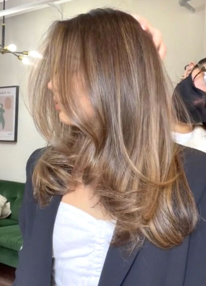 Honey Brown Hair Color, Light Brunette Hair, Brown Hair Looks, Honey Brown Hair, Brown Hair Inspo, Brunette Hair With Highlights, Haircut Inspo, Hair Color Light Brown, Hair With Highlights