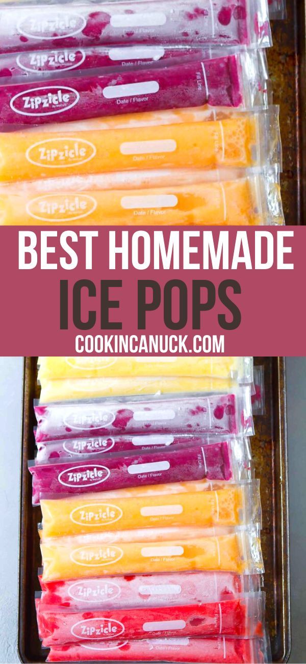 the best homemade ice pops recipe is easy to make and tastes just as good as they look