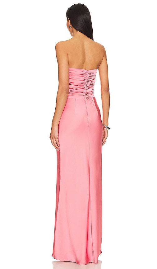 Prom Dresses Aesthetic, Year 10 Formal, Peach Prom Dresses, Aphrodite Aesthetic, Charmeuse Fabric, Shirred Dress, Dresses Aesthetic, Shell Pink, Get My Life Together