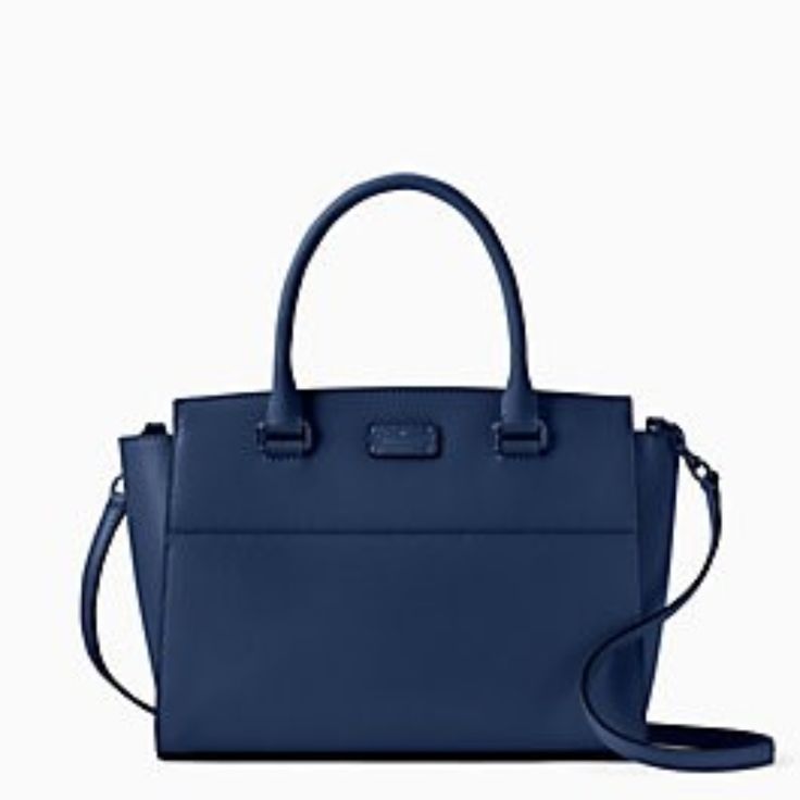 Kate Spade, Grove Street Lana, Petrol Blue Kate Spade Crossbody Satchel For Work, Elegant Blue Bags For Work, Elegant Blue Shoulder Bag For Work, Modern Blue Satchel For Work, Chic Blue Office Satchel, Blue Satchel For Office, Blue Crossbody Bag For Work, Blue Office Crossbody Bag, Blue Crossbody Office Bag