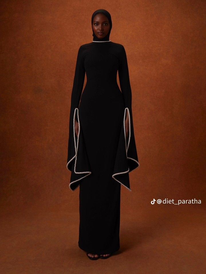 Baju Kahwin, Princesa Sophia, Ethiopian Dress, Modest Dresses Fashion, Ellie Saab, Elegant Dresses Classy, Classy Casual Outfits, Classy Casual, Stretch Crepe