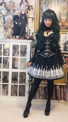 Elegant Gothic, Japanese Street, Kandy, Japanese Street Fashion, Creepy Cute, J Fashion, Harajuku Fashion, Lolita Dress, Gothic Lolita