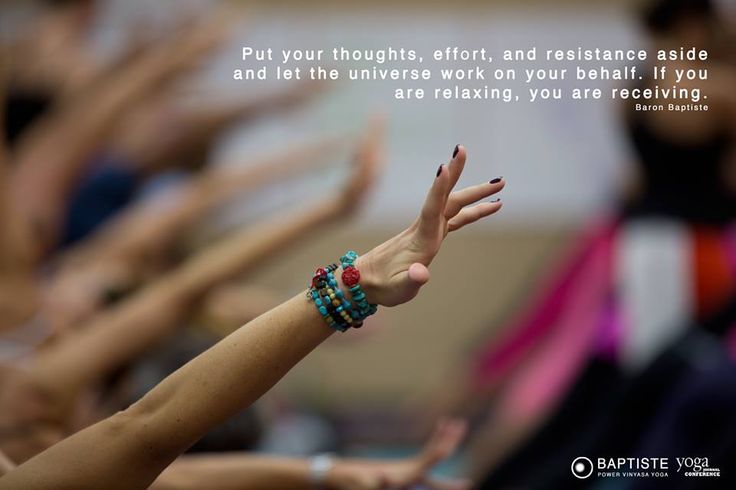 a group of people raising their hands in the air with a quote above them that says, put your thought, effort, and resistance aside