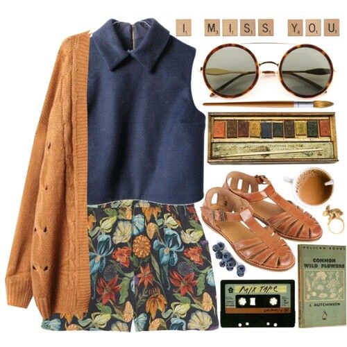 ♥ Bookish Outfits, Look Vintage, Komplette Outfits, Mode Inspiration, Outfits Casuales, Outfits For Teens, Look Fashion, Perfect Outfit, Passion For Fashion