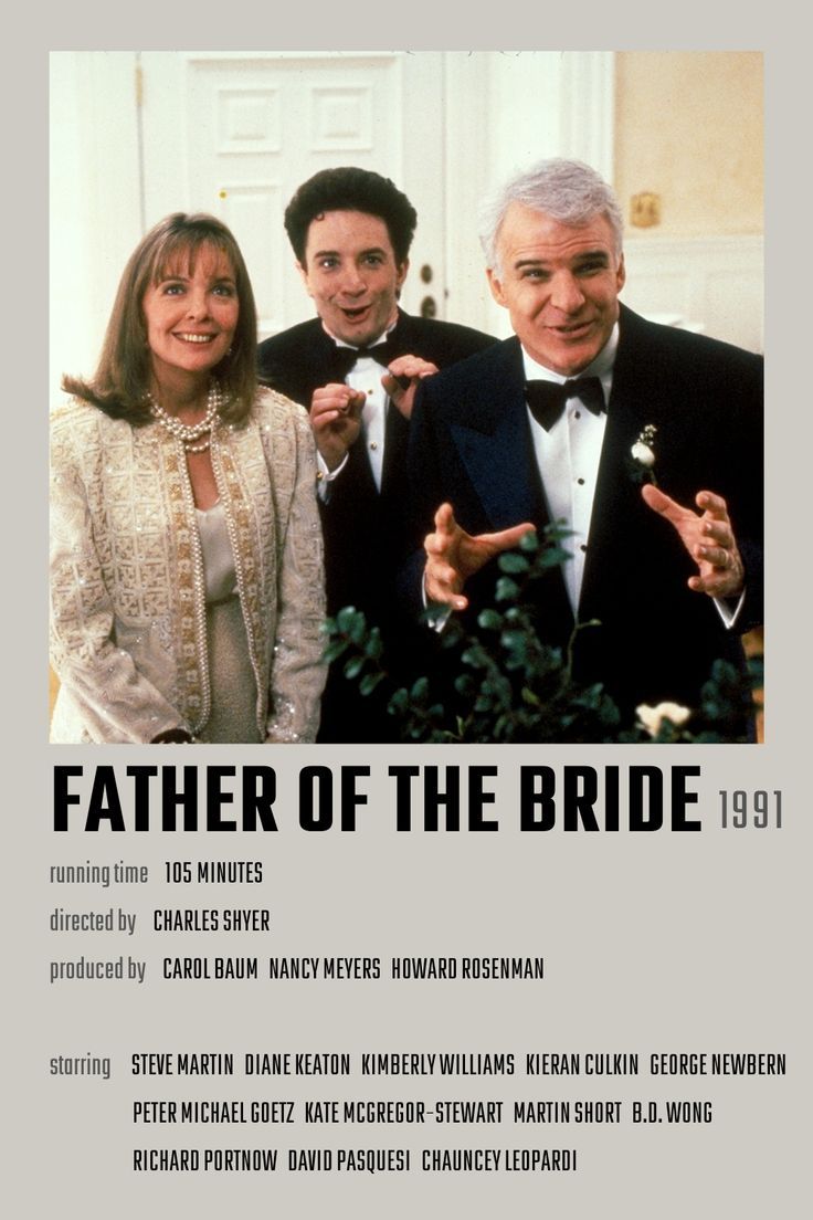 a movie poster for father of the bride