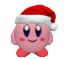 Pink ball kirby stares into your soul while wearing a Christmas hat Kirby Christmas Pfp, Christmas Kirby, Cute Christmas Pfp, Kirby Widgets, Kirby Christmas, Kirby Icon, Kirby Pfp, Staring Into Your Soul, Kirby Waddle Dee