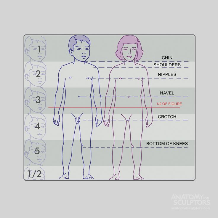 a diagram showing how to measure the size of a man and woman's body