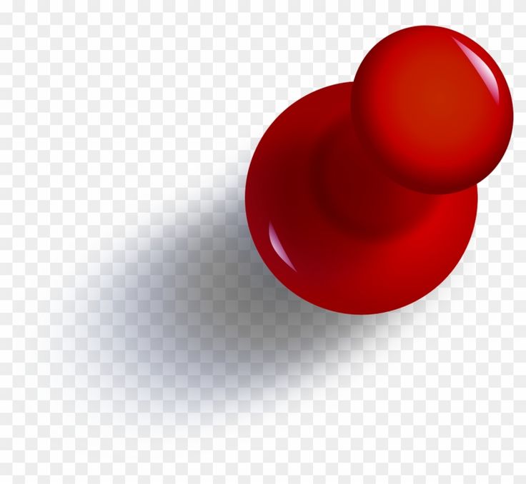 a red button on a white background