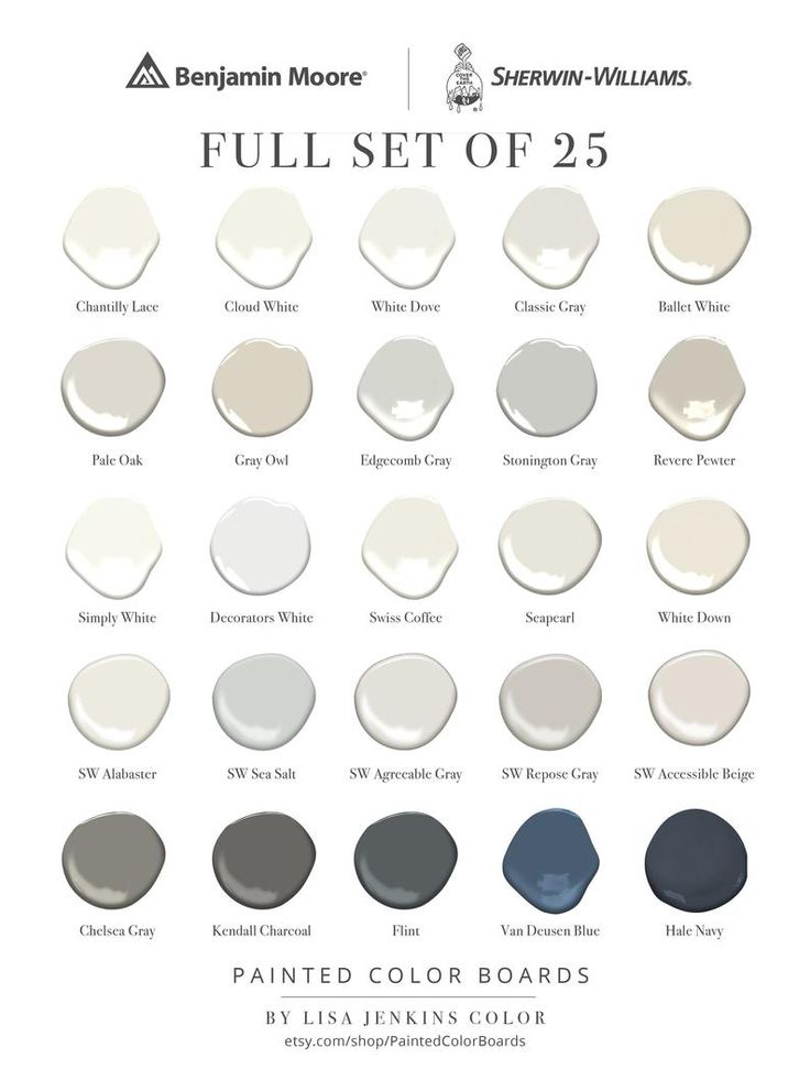 the different shades of paint that are available in this color scheme for furniture and home decor