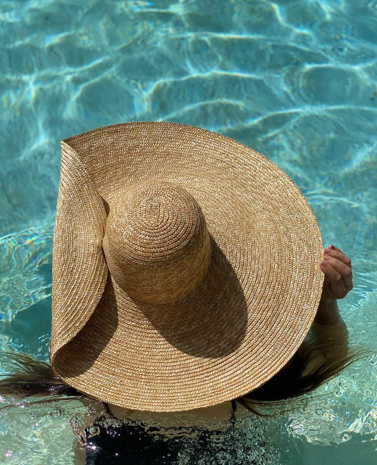 Wheat straw side button detail sun hat Upf 50+ Hats For Pool, Wide Brim Pool Hat, Wide Brim Lightweight Straw Hat For Pool, Lightweight Wide Brim Straw Hat For Pool, Chic Wide Brim Sun Hat For Pool, Uv Protection Flat Brim Sun Hat For Pool, Flat Brim Hat For Beach Season And Pool, Summer Wide Brim Sun Hat For Pool, Flat Brim Hats For Pool And Beach Season