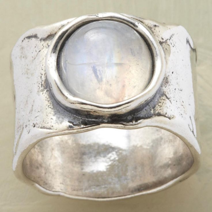 Nib. Sterling Silver Natural Gemstone Lunar Reflections Ring. *Actual Pics On Hand Are Best Represented If The Ring! Sage Wedding Colors, Jewelry For Moms, Rings And Bands, Bohemian Style Jewelry, Wedding Day Ideas, Sage Wedding, Aesthetic Accessories, Sterling Silver Jewelry Rings, Diy Jewelry Unique