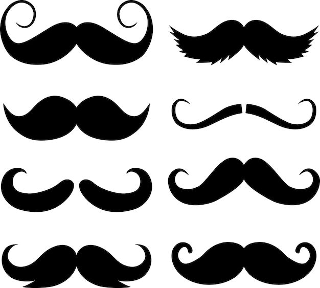 the different types of mustaches