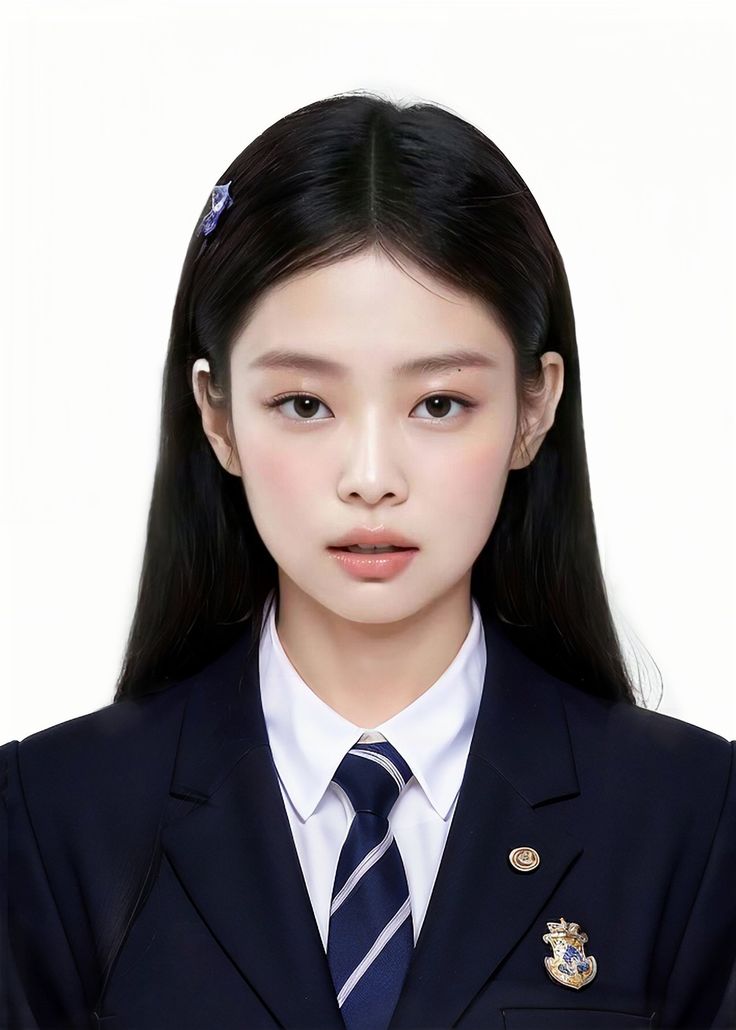 jennie. Jennie Id Picture, Id Picture, Jenny Kim, School Id, Guitar Acoustic, Jennie Edit, ��사진 촬영 포즈, Id Photo, Dara Kpop